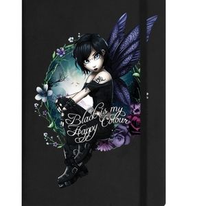 Black Is My Happy Colour A5 Hard Cover Notebook